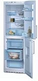 Bosch frost free fridge freezer, freestanding, A rated, fast freeze, white,