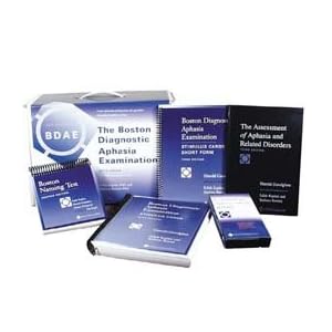 Boston Diagnostic Aphasia Examination Set,Third Edition Complete Kit - Model 920422 by Sammons Preston