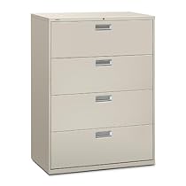 Big Sale Best Cheap Deals HON 694LQ 600 Series 42-Inch by 19-1/4-Inch 4-Drawer Lateral File, Light Gray