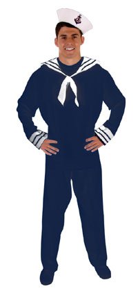 NAVY SAILOR MENS COSTUME U.S DOUGHBOY 