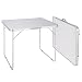 Oxid7 Klapptisch, Campingtisch, Koffertisch, Falttisch, Mehrzwecktisch, mit MDF Tischplatte klappbar, faltbar - Ma�e (LxBxH): 60 x 80 x 68cm