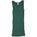 American Apparel - 2x1 Rib U-Neck Tank, Evergreen, XL