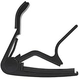 HIGHROCK Capo03-bk Single Handed Guitar Capo Quick Change, Black