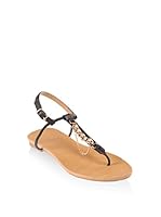 Simoty Sandalias planas (Negro)