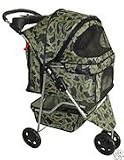 Classic Camouflage 3 Wheel Pet Stroller