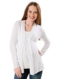 Motherhood Maternity: Long Sleeve Stitch Detail Maternity Sweater