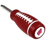 Caseys Distributing 8162023380 Wisconsin Badgers Pro-Grip Screwdriver