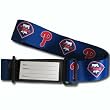 Philadelphia Phillies Durable Nylon Weave Luggage Strap - MLB Baseball Fan Shop Sports Team Merchandise