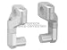 Produkt-Bild: SW Motech Vario Lenkerverlegung &oslash;22mm Oben /hinten variabel silber