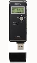 Sony ICDUX80 Digital Voice Recorder with MP3 Stereo Recording and Playback