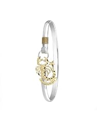 Sterling Silver Zodiac Scorpio Bangle