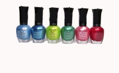 Kleancolor - 6 Awesome Nail Lacquers - Set 18