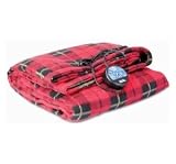 Maxsa Innovations Comfy Cruise 12v Heated Plaid Blanket Automatic Temperature Control