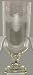 Individually Hand Etched Honeybee Glass Tall Urn 12 3/4"H, 5 1/2"D