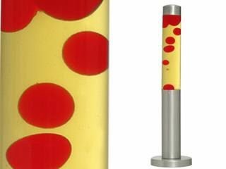 Childrens Toyshop  Third Party New : Lava peace lamp, red / blue