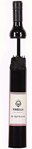 Vinrella A Foldable Wine Bottle Umbrella With 39 Inch Diameter Canopy