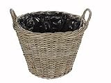 Round Basket with Handles