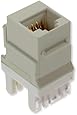 OnQ / Legrand WP3460LA Cat 6 RJ45 Keystone Connector, Light Almond