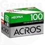 Fujifilm Neopan 100 Acros Black & White Film ISO 100, 120 Size