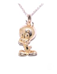 14K Yellow Gold Tweety Bird Charm