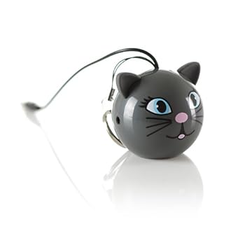 KitSound Mini Buddy Enceinte compatible avec iPod, iPad 2/3, iPhone 3G/3GS/4/4S/5 et appareils Android Cat KitSound Mini Buddy Enceinte compatible avec iPod, iPad 2/3, iPhone 3G/3GS/4/4S/5 et appareils Android Cat