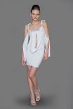 White Rhinestone Sleeve Dresses by eDressMe new york