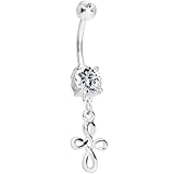Celtic Cross Belly Ring