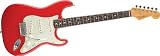 Fender Mark Knopfler Stratocaster® Electric Guitar, Hot Rod Red, Rosewood Fretboard