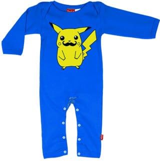 Smosh Inspired Pikachu Baby Playsuit - Green 0 - 6 Months