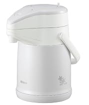 ZOJIRUSHI ステンレスエアーポット SR-CB22-WS スローホワイト