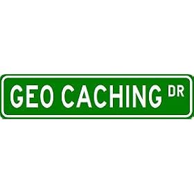 GEO CACHING Street Sign - Sport Sign - High Quality Aluminum Street Sign