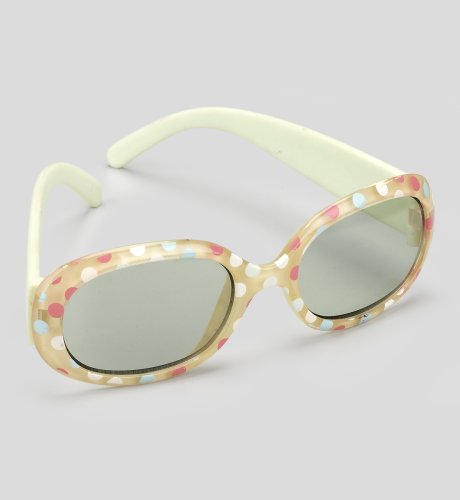 Young Girls Spotted Trim Sunglasses