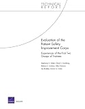 Evaluation of the Patient Safety Improvement Corps: Experiences of the First Two Groups of Trainees (Technical Report (RAND))