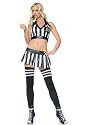 4PC NFL NBA MLB Official Referee Sexy Holiday Party Costume