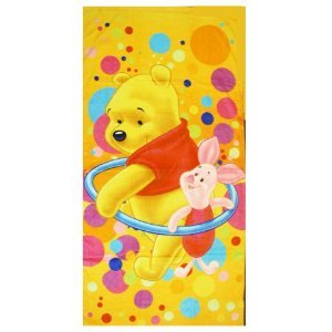 Beach Towel - Winnie the Pooh Hula Hoop