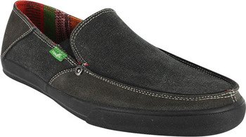 Sanuk Men's Standard Trim Slip-On,Charcoal,11 