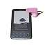 Pink LED Clip-On Reading Light for Kindle 3G Wireless Reading Device - 12 Month Warranty