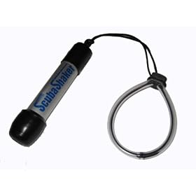 Scuba Diving Rattle Aluminium with Lanyard