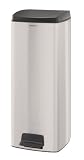 brabantia レクタングラー ペダルビン 25リットル マット(指紋が残りにくいタイプ)