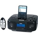 Jensen iPod Docking System with CD - White