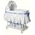 Bassinet with Cloth Hood and Baskets