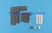 Lexmark 40X0235 Upper Front Panel Button Kit