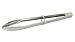 Chef Craft 20240 1-Piece Clam Shell Tongs, Stainless Steel, 12-Inch