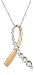 14k Pink Gold Diamond Journey Cancer Awareness Pendant (1/4 cttw, G-H Color, I1 Clarity)