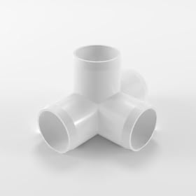 Buy 1 4-way Tee PVC Fitting Connector now!