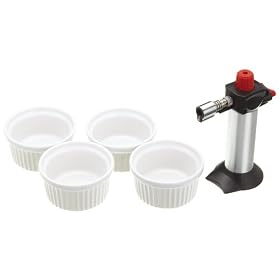 Kitchen Craft Cooks Blowtorch and Ramekin Gift Set