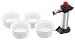 from Kitchen Craft Kitchen Craft Cooks Blowtorch and Ramekin Gift Set Model KCBTSET3