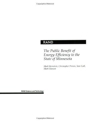 The Public Benefit of Energy Efficiency for Minnesota