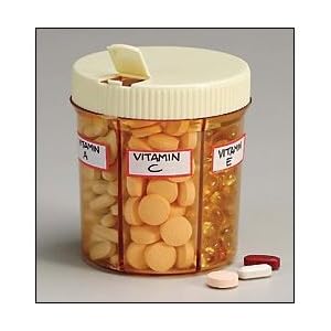 Vitamin Dispenser – 6 Sections