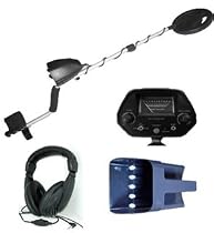 Time Saver Metal Detector Package By Gold Century Includes Headphones and Sand Scoop